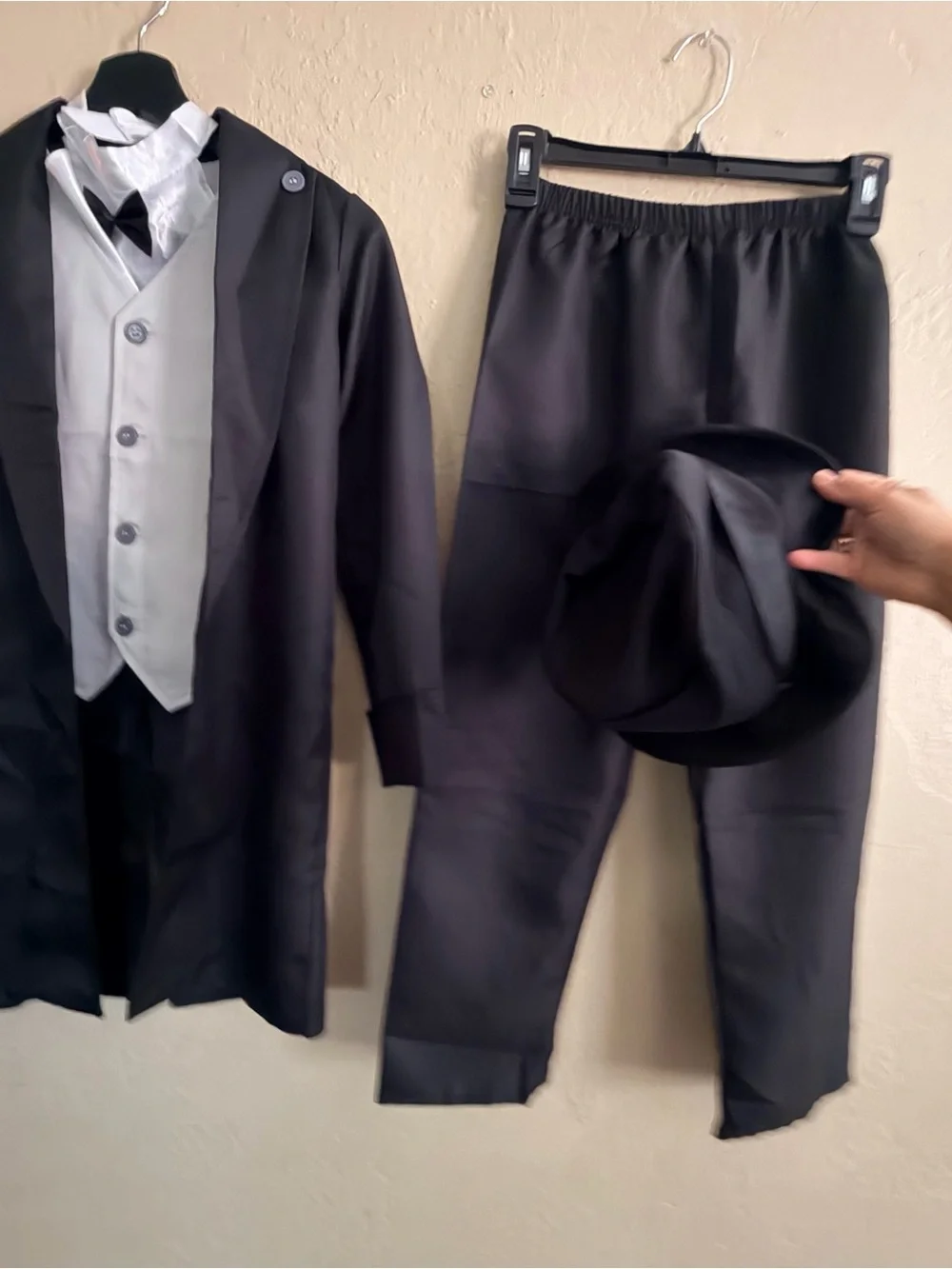 Abraham Lincoln Costume with Top Hat for Kids